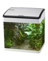 Superfish Panorama 35 Wit Aquarium 35L - Gebogen Glas met Energiezuinige LED Verlichting - thumbnail