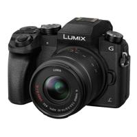 Panasonic Dmc-Lumix Systeemcamera (16 Megapixel, 4K Video, 7,5 Cm (3 Inch) Touchscreen, Wifi), Dmc-G70 Met Lens H-Fs14042, Zwart - thumbnail