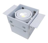 Artdelight Inbouwspot Trofa 1 lichts GU10 Trimless wit - thumbnail