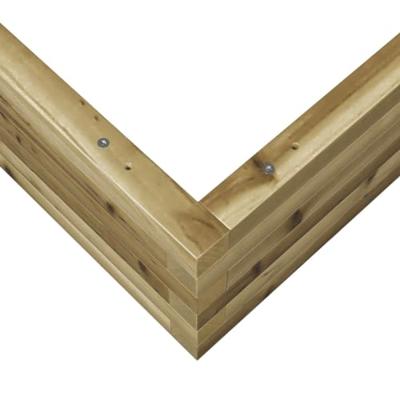 VidaXL Plantenbak 90x90x23 cm geïmpregneerd grenenhout VidaXL Plantenbak 90x90x23 cm geïmpregneerd grenenhout