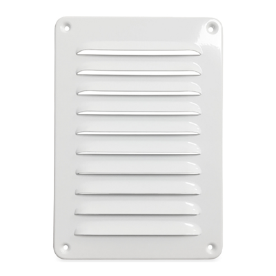 Schoepenrooster Aluminium 150 X 215mm - Wit