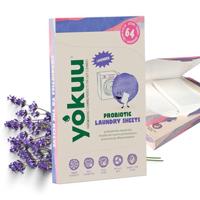 Yokuu Wasstrips - wasmiddeldoekjes - lavendel - 32 stuks - thumbnail