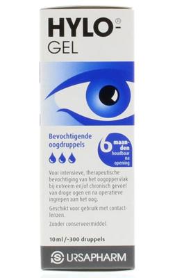 Hylo Gel Bevochtigende Oogdruppels bij Ernstige Droge Ogen 10ml