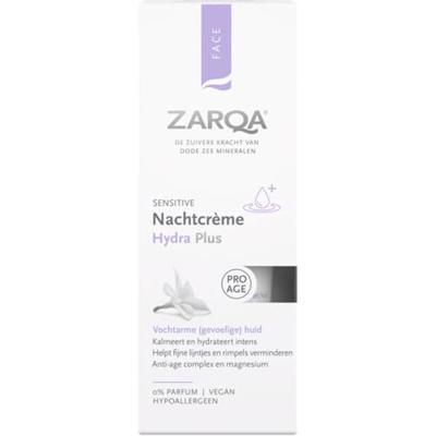 Zarqa Sensitive Nachtcrème Hydra Plus 50ml