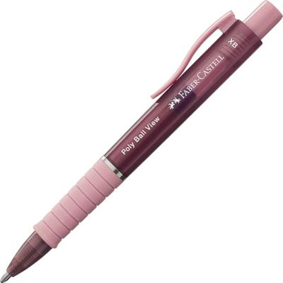 Faber Castell Balpen Polyball View - Rose Shadows