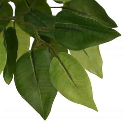 VidaXL Kunstplant ficus 1008 bladeren 180 cm groen