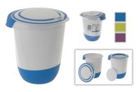 Roerkom met deksel 1.5liter - thumbnail