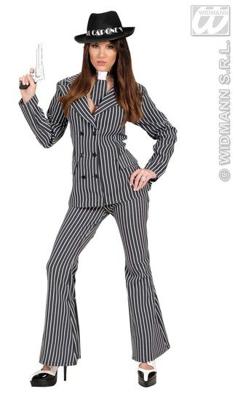 Vrouwelijke gangster kostuum