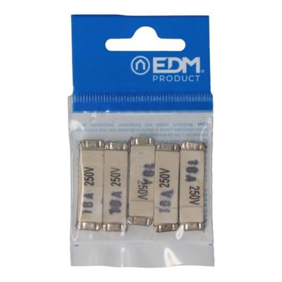 Zekering EDM E62100 16 A 5 x 36 mm (5 Stuks)