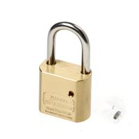 Burg Wächter 116 PC 50 HB 80 Niro Hangslot 51.3 mm Messing Hangslot voor profielcilinder - thumbnail