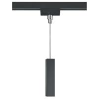 Trion Dual Spanningsrail Hanglamp Adapter - 2 Fase - Mat Zwart - thumbnail