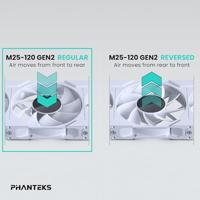 Phanteks PH-F120M25_G2_DWT01 PC-ventilator Wit (b x h x d) 120 x 25 x 120 mm - thumbnail