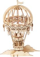 Robotime 3D Houten Hot Luchtballon DIY Miniatuur Knutselen - thumbnail