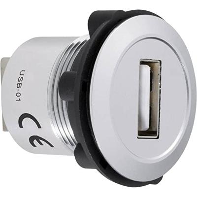 TRU COMPONENTS USB-01 USB-inbouwbus 2.0 Bus, inbouw USB-bus type A naar USB-bus type A Inhoud: 1 stuk(s)