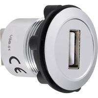 TRU COMPONENTS USB-01 USB-inbouwbus 2.0 Bus, inbouw USB-bus type A naar USB-bus type A Inhoud: 1 stuk(s) - thumbnail