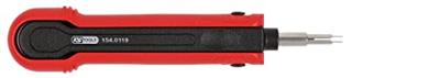KS Tools 154.0119 Ontgrendelgereedschap voor platte stekkerhulzen 2,8 mm (KOSTAL SLK) KS Tools 154.0119 Ontgrendelgereedschap voor platte stekkerhulzen 2,8 mm (KOSTAL SLK)