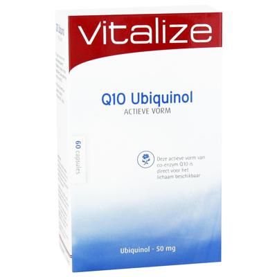 Vitalize Q10 Ubiquinol Actieve Vorm Capsules Vitalize Q10 Ubiquinol Actieve Vorm Capsules