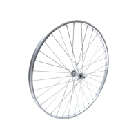 Voorwiel 26x1 3/8 aluminium zilver - thumbnail