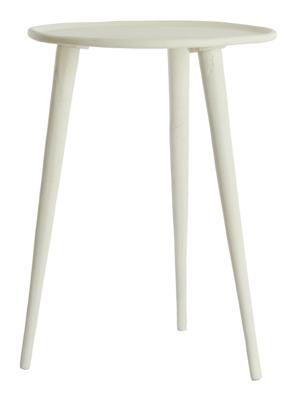 Light & Living Ronde Bijzettafel 'Babina' 36cm, kleur Crème