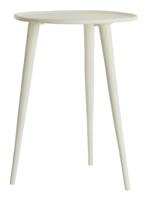 Light & Living Ronde Bijzettafel 'Babina' 36cm, kleur Crème - thumbnail