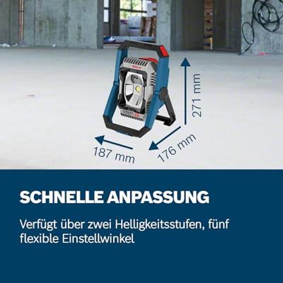Bosch Blauw GLI 18V-2200 C Professional Accubouwlamp - 0601446501 - thumbnail