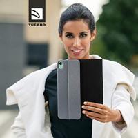 Tucano Up Plus Book case Donkergrijs Tabletcover - thumbnail