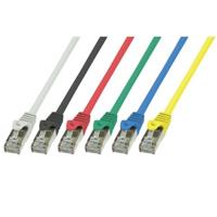 LogiLink CP1087S RJ45 Netwerkkabel, patchkabel CAT 5e F/UTP 7.50 m Geel Snagless 1 stuk(s) - thumbnail