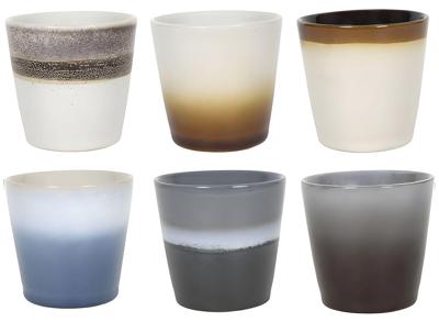 Studio Tavola Koffiekopjes Storm - 200 ml - 6 stuks