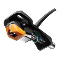 Audio Technica AT-VM95EN/H MM cartridge gemonteerd op headshell, naakt elliptisch - thumbnail