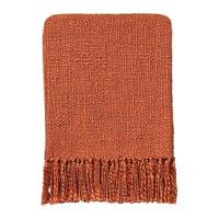 Malagoon Solid Plaid 125 x 150 cm - Spicy Oranje - thumbnail