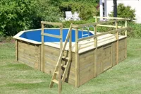 Karibu | Zwembad Model 2 | Variant D - thumbnail