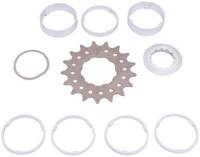 POINT steek-tandwiel set sprocket w.spacer set 17t - thumbnail