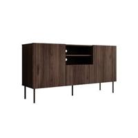 Meubella Dressoir Tartagal - Donkerbruin eiken - 150 cm - thumbnail