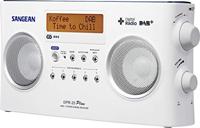 Sangean DPR-25+ Transistorradio DAB+, VHF (FM) AUX Acculaadfunctie Zwart - thumbnail