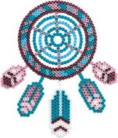 Set van 3 pegboards voor strijkkralen BASIC MEDIUM FOLIA doorzichtig - thumbnail