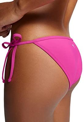 Puma Bikinibroekje Side Tie Neon Pink-XL