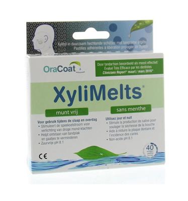 OraCoat XyliMelts voor Droge Mond Muntvrij OraCoat XyliMelts voor Droge Mond Muntvrij