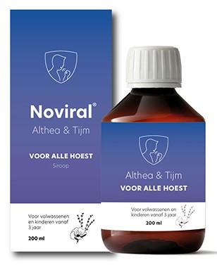 Noviral Alle hoest althea en tijmsiroop 200 Milliliter
