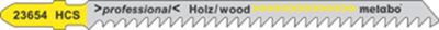 Metabo Accessoires Decoupeerzaagbladen (5 st.) 3 mm HCS - 623654000
