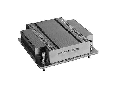 Supermicro SNK-P0049P koelsysteem voor computers Processor Koelplaat/radiatoren Aluminium