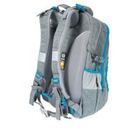 Eberhard Faber EF-577623 X-Style Schooltas 30L Turquoise/Grijs - thumbnail