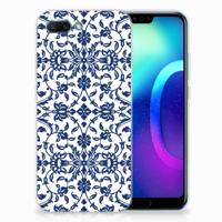 Huawei Honor 10 TPU Case Flower Blue - thumbnail