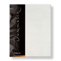 Dommelin Dommelin Hoeslaken Uni Percal 200TC 528 Ecru 80x220/30 - thumbnail