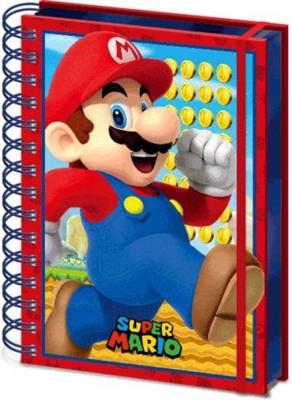 Super Mario 3D Wiro Notebook A5 Mario
