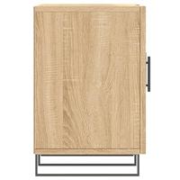 Tv-meubel 150x30x50 cm bewerkt hout sonoma eikenkleurig - thumbnail