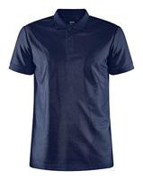 Craft 1909138 Core Unify Polo Shirt Men - Blaze Melange - S - thumbnail