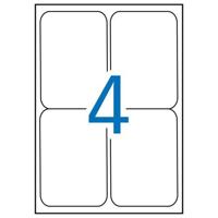 Apli laser A4 etiketten 99,1x139mm 400x - thumbnail