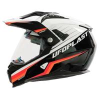 UFO PLAST endurohelm "ariëns" helmet aries m white/black - thumbnail