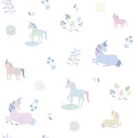 Noordwand Kids Walls Behang met unicorns - 45823 - thumbnail