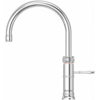 Quooker Classic Fusion Round Keukenkraan - Kokend - Warm & Koud Water - Kindveilige Dubbeldruk - Chroom - thumbnail